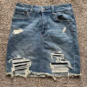 American Eagle Jean Skirt